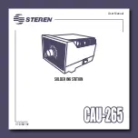 Preview for 11 page of Steren CAU-265 User Manual