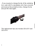 Preview for 16 page of Steren CAU-350 User Manual