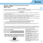 Предварительный просмотр 9 страницы Steren CCTV-098 Instruction Manual