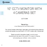 Preview for 10 page of Steren CCTV-099 Instruction Manual