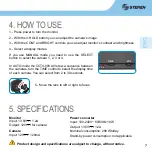 Preview for 15 page of Steren CCTV-099 Instruction Manual