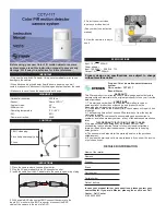 Preview for 1 page of Steren CCTV-117 Instruction Manual