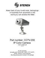 Preview for 1 page of Steren CCTV-200 User Manual