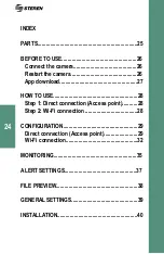 Preview for 24 page of Steren CCTV-216 User Manual