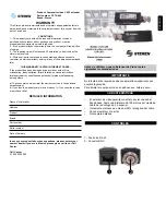 Предварительный просмотр 2 страницы Steren CCTV-400 User Manual