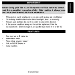 Preview for 2 page of Steren CCTV-906 User Manual