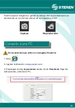 Preview for 23 page of Steren CCTV-944 Quick Manual