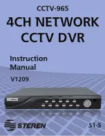 Preview for 31 page of Steren CCTV-965 Instruction Manual