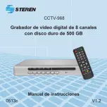 Preview for 1 page of Steren CCTV-968 Instruction Manual