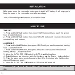 Предварительный просмотр 14 страницы Steren CLK-220 Instruction Manual