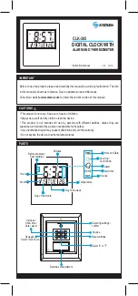 Предварительный просмотр 3 страницы Steren CLK-305 Instruction Manual