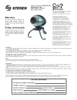 Preview for 1 page of Steren COM-110 Quick Start Manual