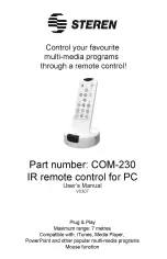 Preview for 1 page of Steren COM-230 User Manual