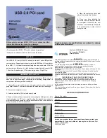 Preview for 1 page of Steren COM-410 Instruction Manual