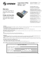 Preview for 1 page of Steren COM-450 Manual