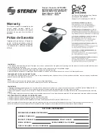 Preview for 1 page of Steren COM-524 Quick Start Manual