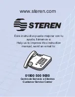 Предварительный просмотр 22 страницы Steren COM-542 Instruction Manual