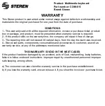 Preview for 7 page of Steren COM-615 User Manual