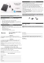 Preview for 1 page of Steren COM-626 User Manual