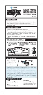 Steren COM-655 Instruction Manual preview