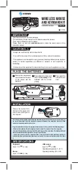 Preview for 2 page of Steren COM-655 Instruction Manual