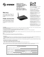 Steren COM-810 Instruction Manual preview