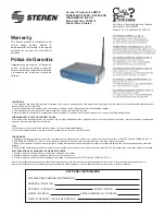 Steren COM-815 Quick Manual предпросмотр