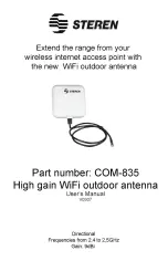 Steren COM-835 User Manual preview