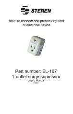 Preview for 1 page of Steren EL-167 User Manual