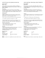 Preview for 2 page of Steren FMT-300 Quick Start Manual