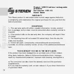 Предварительный просмотр 28 страницы Steren HER-153 Instruction Manual