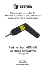 Предварительный просмотр 1 страницы Steren HER-157 User Manual