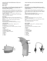 Предварительный просмотр 2 страницы Steren HER-255 Instruction Manual