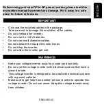 Preview for 2 page of Steren INV-1000 User Manual