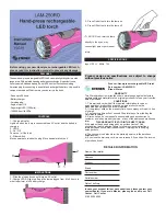 Preview for 1 page of Steren LAM-250RO Instruction Manual