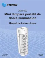 Preview for 1 page of Steren LAM-507 Instruction Manual