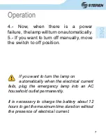 Preview for 17 page of Steren LAM-507 Instruction Manual