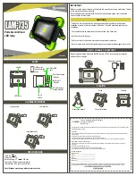 Предварительный просмотр 2 страницы Steren LAM-735 Instruction Manual