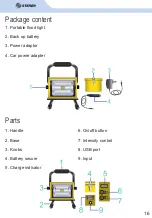 Предварительный просмотр 16 страницы Steren LAM-750 Instruction Manual