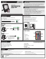 Предварительный просмотр 2 страницы Steren LAM-825 Instruction Manual