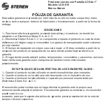 Preview for 24 page of Steren LCD-010 User Manual