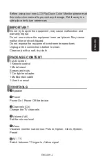 Preview for 2 page of Steren LCD-710 User Manual