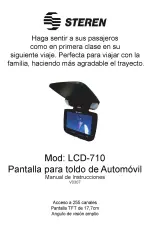 Preview for 12 page of Steren LCD-710 User Manual