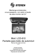 Предварительный просмотр 27 страницы Steren LCD-810 User Manual