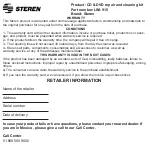 Preview for 16 page of Steren LIM-915 User Manual