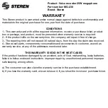 Preview for 19 page of Steren MG-230 User Manual