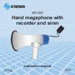 Preview for 11 page of Steren MG-250 Instruction Manual