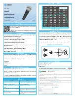 Preview for 2 page of Steren MIC-1058 Instruction Manual