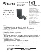 Steren MIC-215 Instruction Manual preview