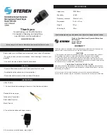 Preview for 2 page of Steren MIC-350 User Manual